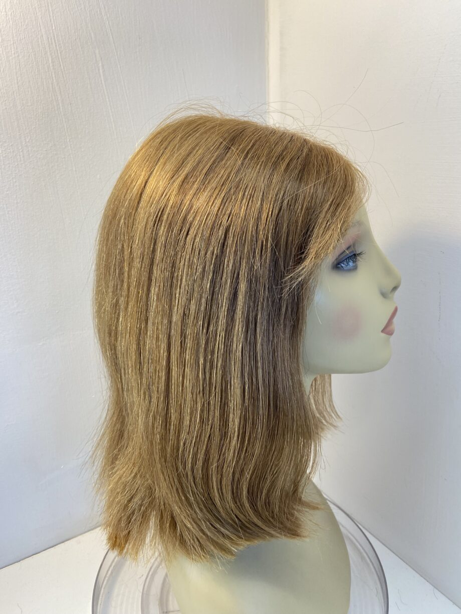 Human hair blonde long wig. Brls686