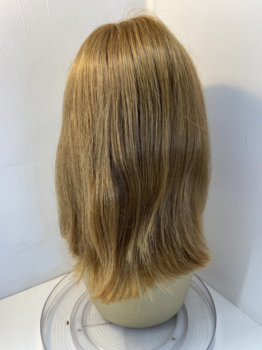 Human hair blonde long wig. Brls686