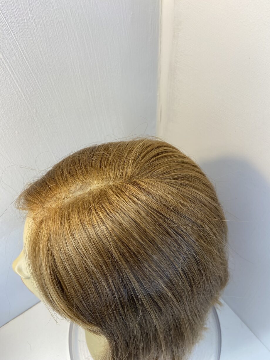 Human hair blonde long wig. Brls686