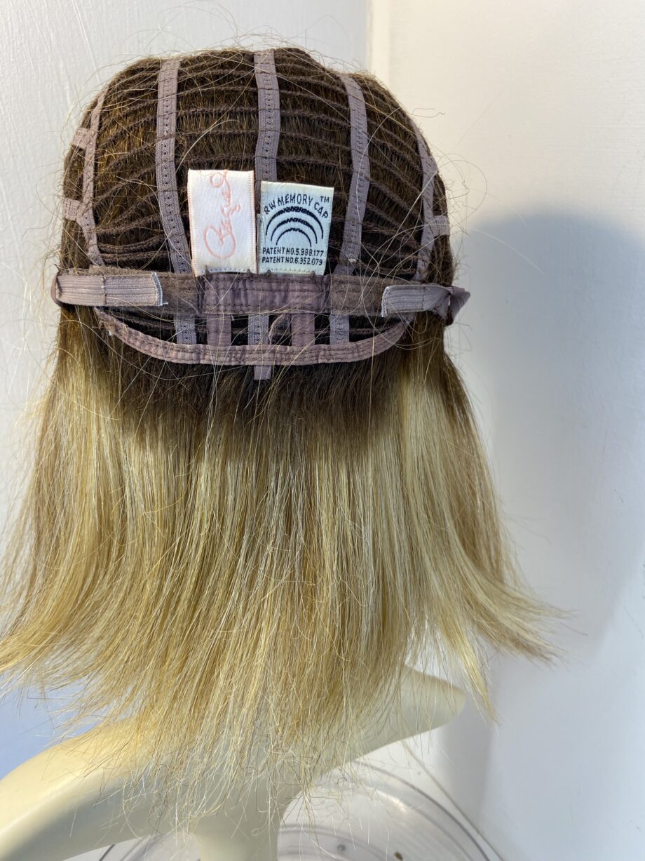 Beautiful blonde routed wig. Blls687