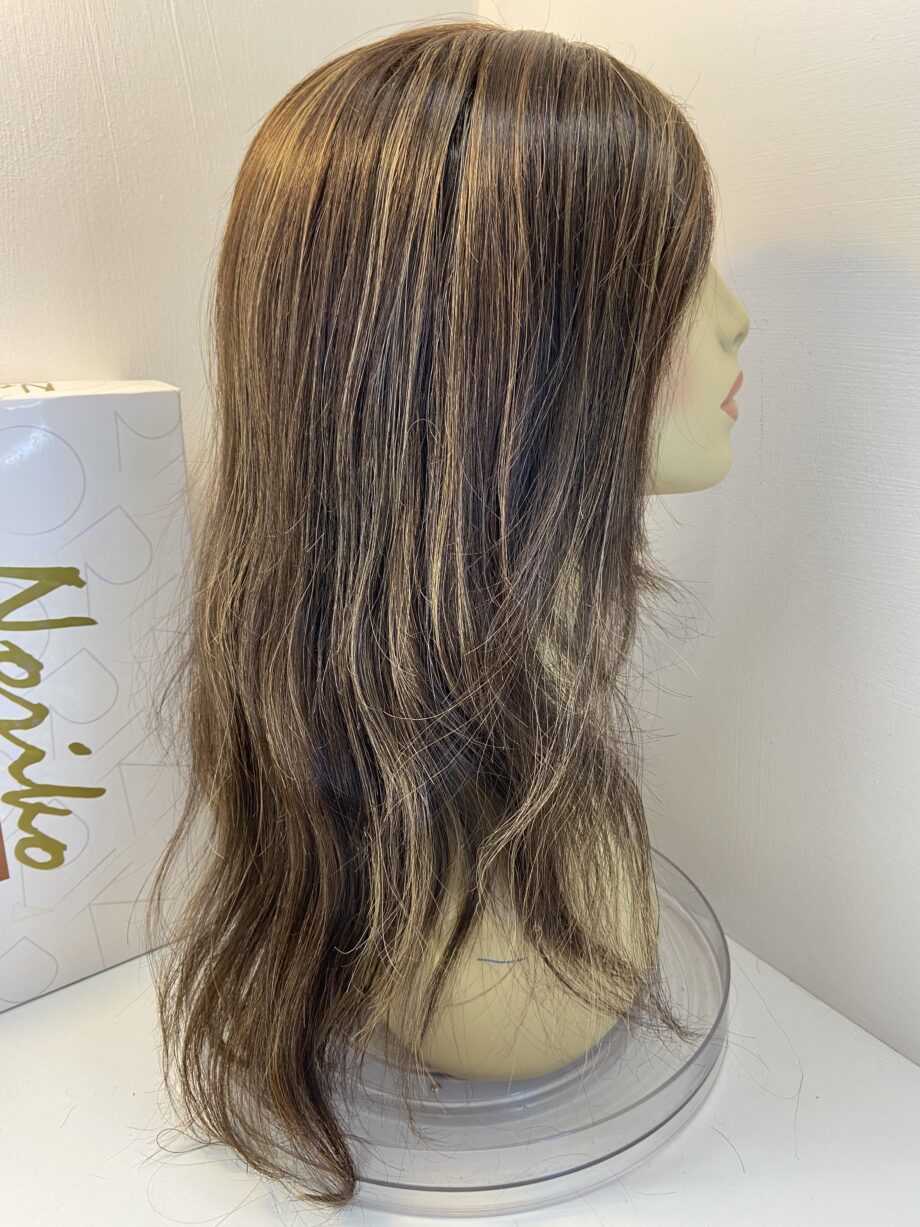 New coffee latte long brown wig. Bbrlw834