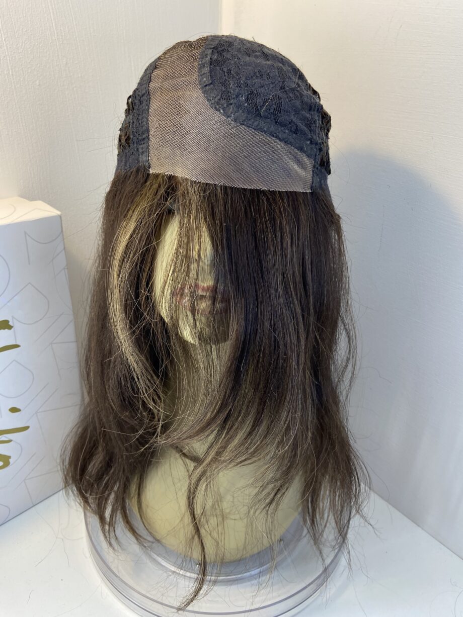 New coffee latte long brown wig. Bbrlw834