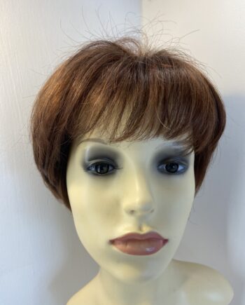 Superior reddish brown wig. Rss691