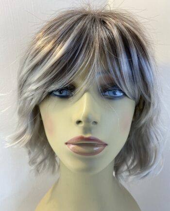 New silver rooted wig. Wms173