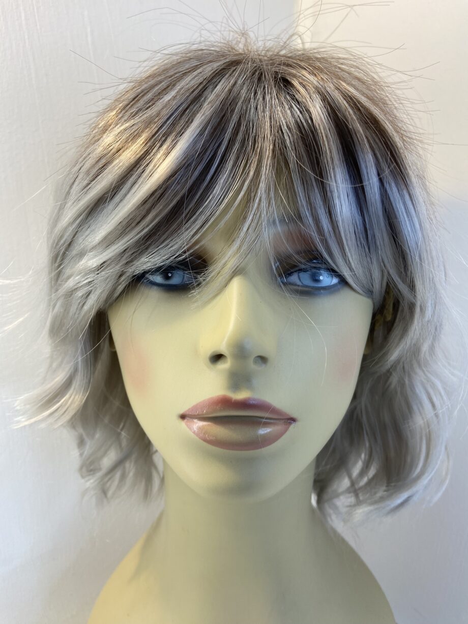 New silver rooted wig. Wms173