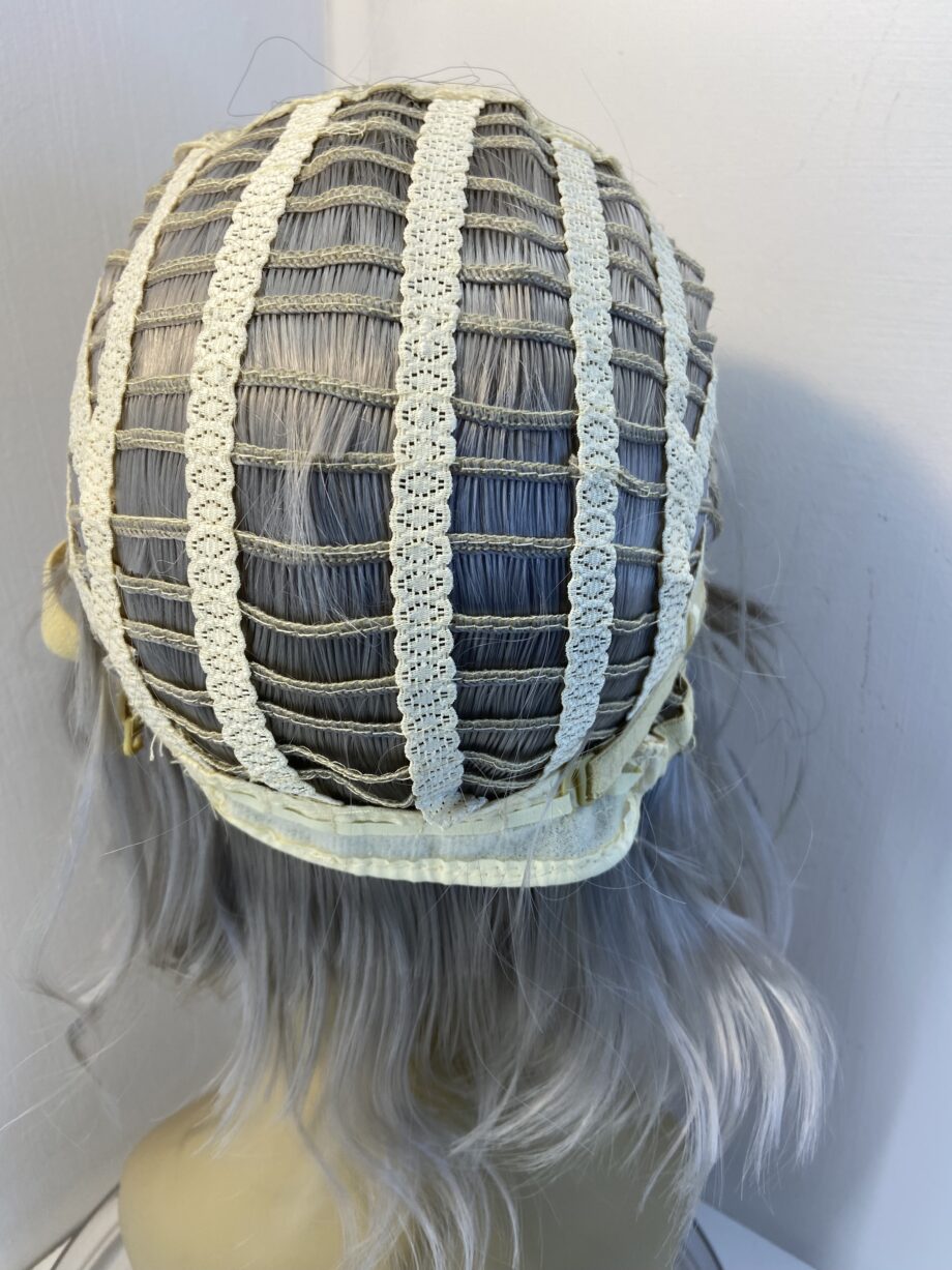 New silver rooted wig. Wms173