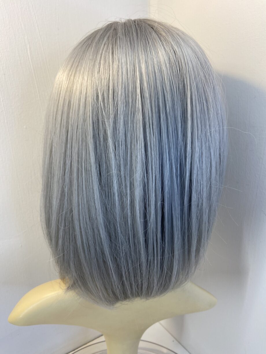 New silver grey mid length wig. Sms174