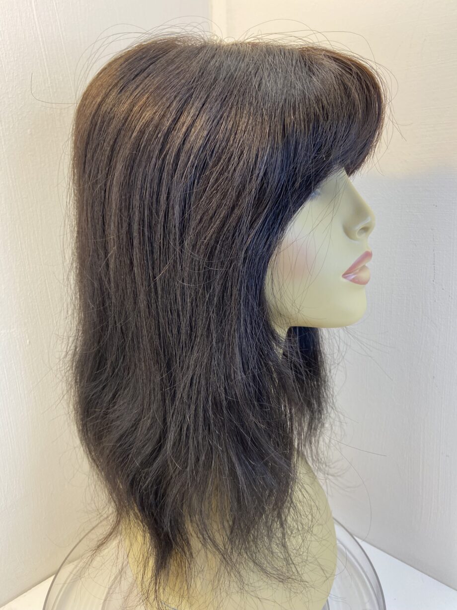 Topper long dark brown/ black. Blls891