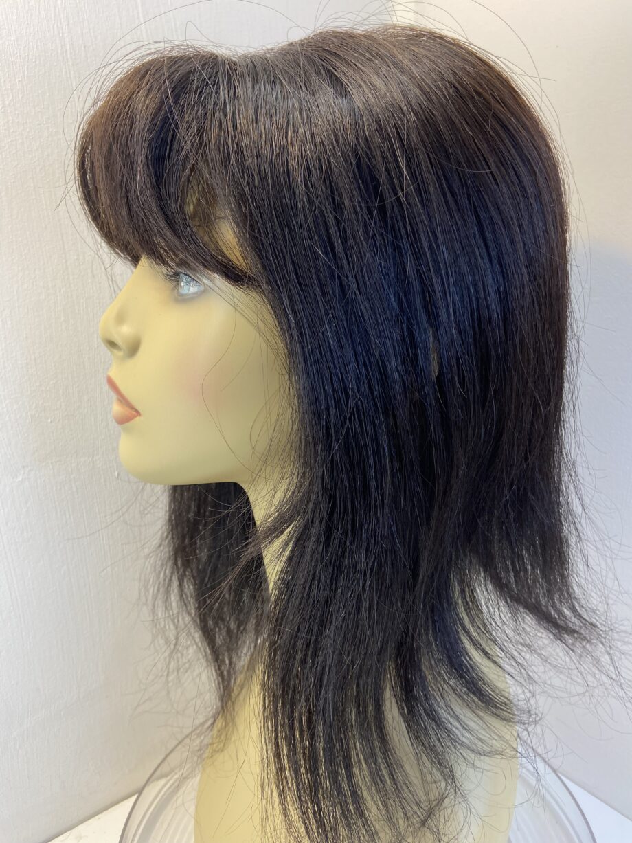 Topper long dark brown/ black. Blls891