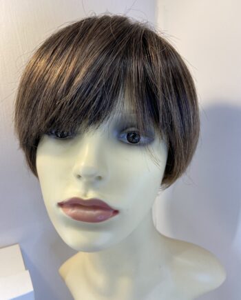 Shiny brown wig. Bbrss865