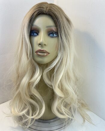 New long blonde rooted wig. Bllc702