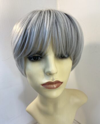 Rooted grey wig. Gss624