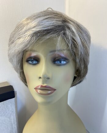 Silver grey boxed wig. Bgss942