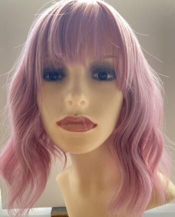 New pink wavy wig. Pinklw717
