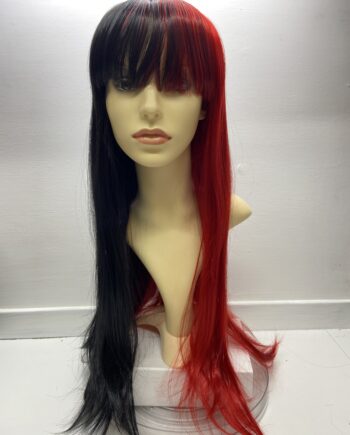 New red/ black wig. Lrs189